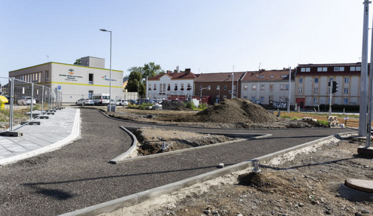 Stavba tramvajové trati v Olomouci pokračuje, v provozu má být od listopadu