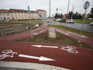 FOTOGALERIE: Už je v provozu. Nová trať v Olomouci slouží cestujícím