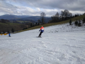 FOTOGALERIE: První lyžování v Branné