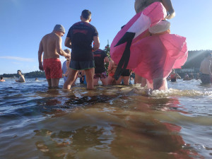 FOTOGALERIE: Štědrý den na Plumlovské přehradě