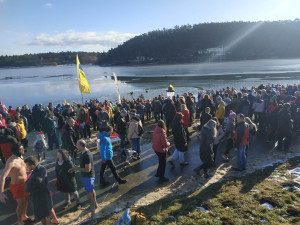 FOTOGALERIE: Štědrý den na Plumlovské přehradě