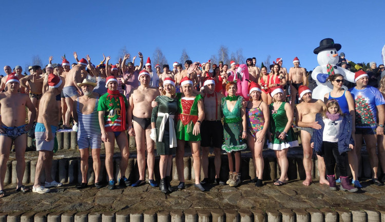 FOTOGALERIE: Štědrý den na Plumlovské přehradě