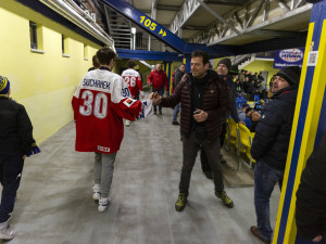 FOTOGALERIE: Vicemistři světa z Přerova rozdávali podpisy na domovském zimáku