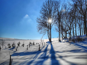 FOTOGALERIE: Procházka okolo zasněžených Rešovských vodopádů
