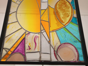 FOTOGALERIE: Vitráže a grafiky Jana Jemelky