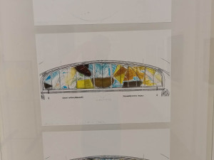 FOTOGALERIE: Vitráže a grafiky Jana Jemelky