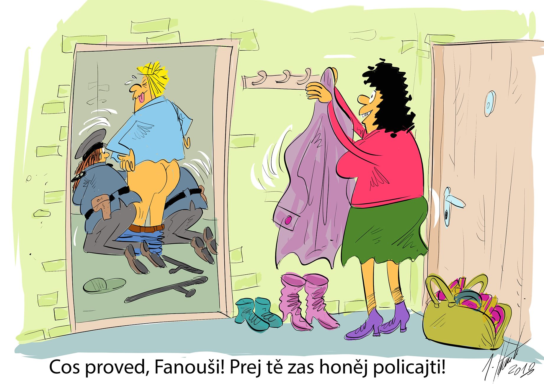 FOTOGALERIE: První v květnu středa, humoru a legrace je třeba
