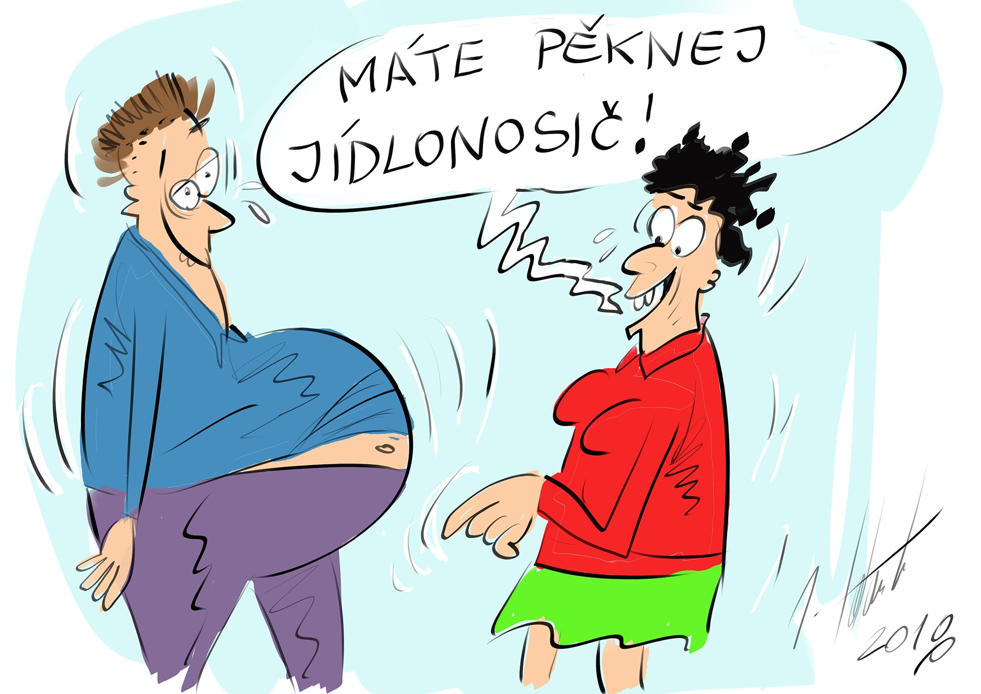 FOTOGALERIE: První v květnu středa, humoru a legrace je třeba