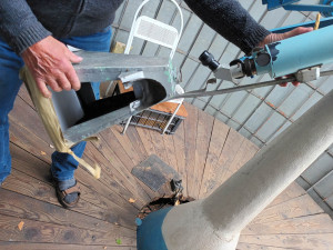 FOTOGALERIE: Hvězdárna s refraktorem postavená téměř na koleně