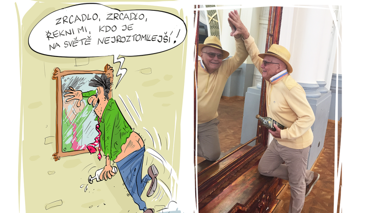 FOTOGALERIE: První v září středa, humoru a legrace je třeba