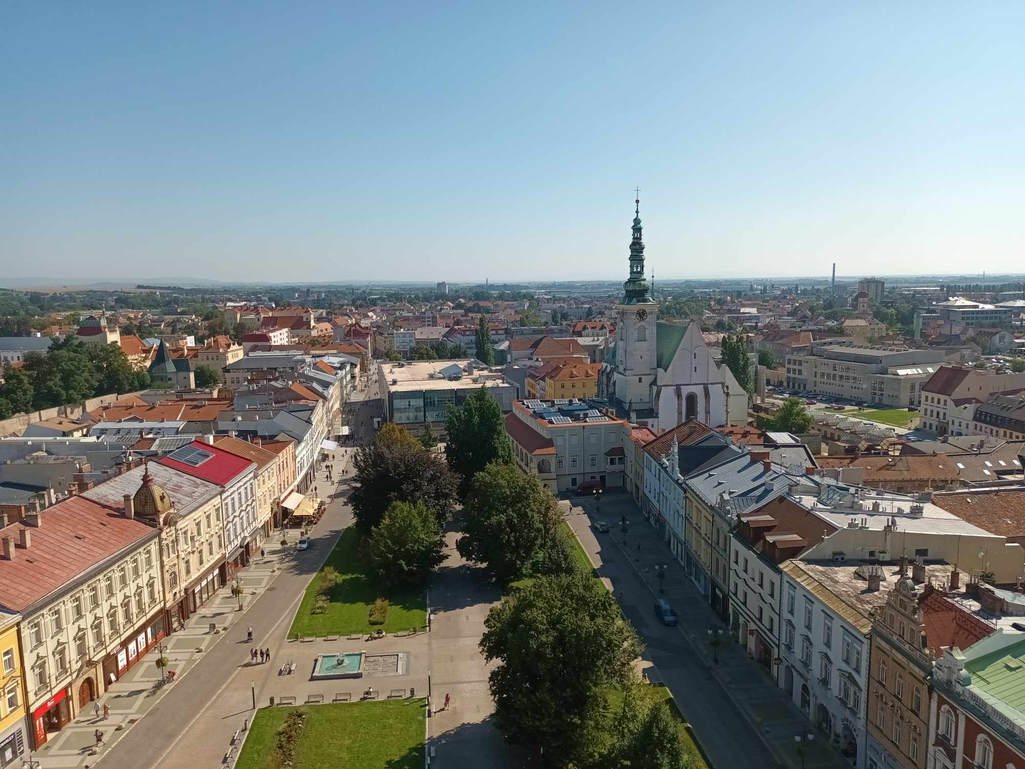 FOTOGALERIE: Z věže jsou nádherné výhledy na město Prostějov a okolí
