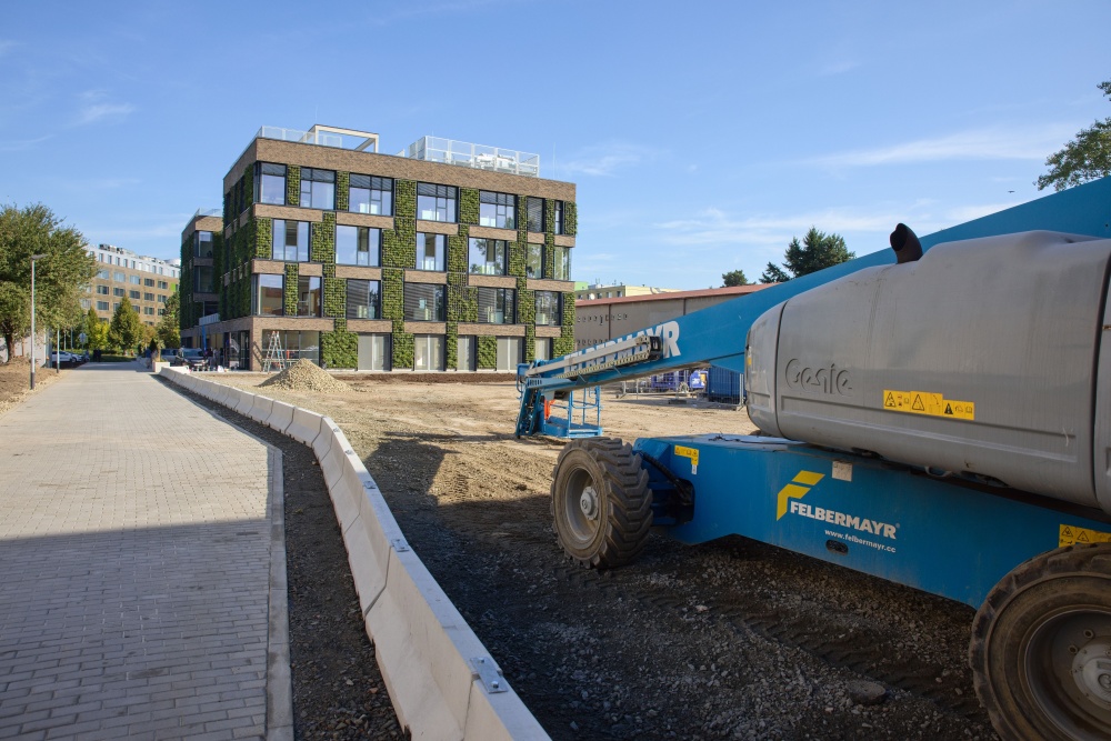 FOTOGALERIE: Envelopa Hub v Olomouci nabídne zázemí pro odborníky z univerzity a firmy