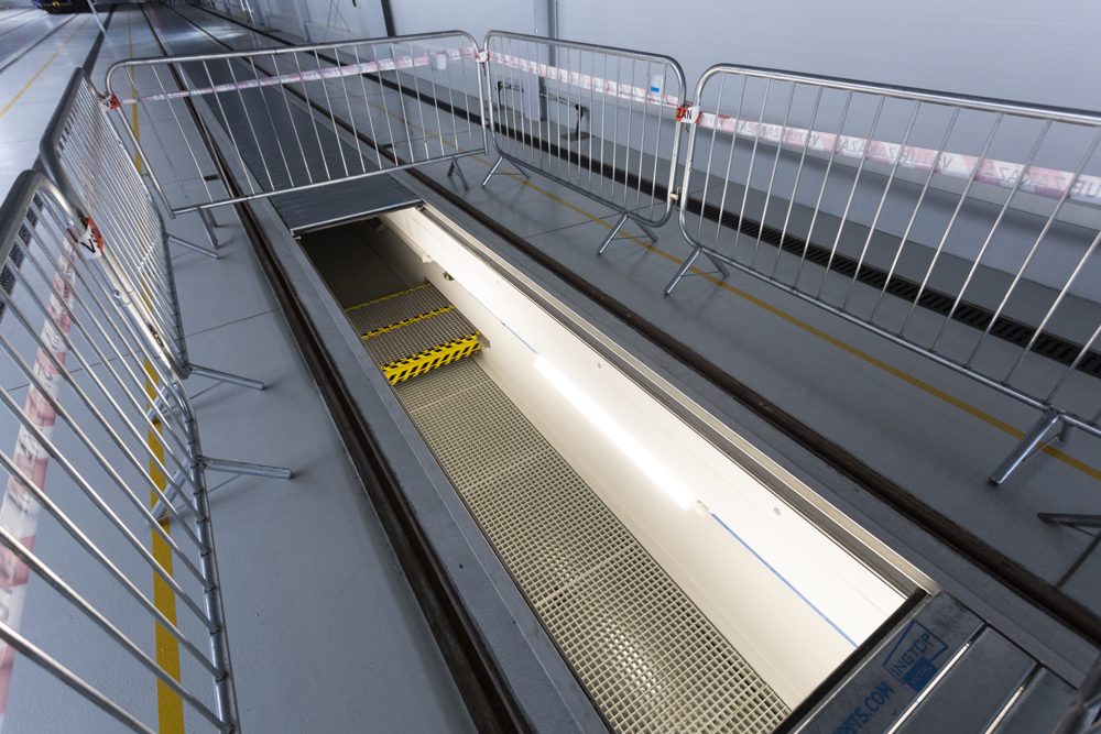 FOTOGALERIE: Stometrová hala pro tramvaje v Olomouci chrání vozy před počasím i vandaly