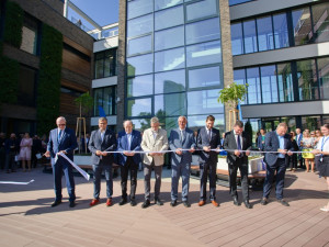 FOTOGALERIE: Envelopa Hub v Olomouci nabídne zázemí pro odborníky z univerzity a firmy