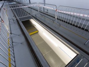 FOTOGALERIE: Stometrová hala pro tramvaje v Olomouci chrání vozy před počasím i vandaly