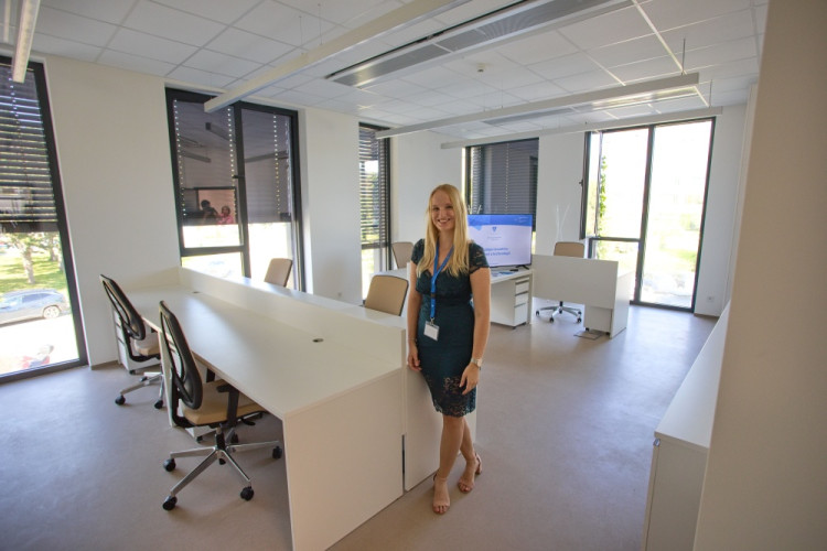 FOTOGALERIE: Envelopa Hub v Olomouci nabídne zázemí pro odborníky z univerzity a firmy