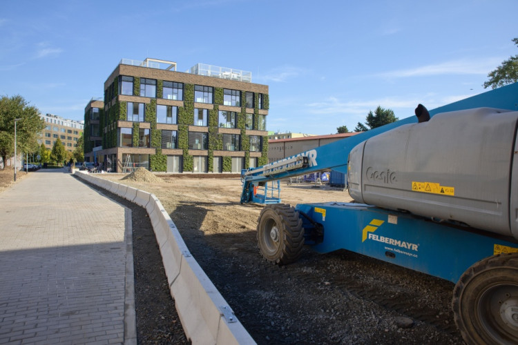 FOTOGALERIE: Envelopa Hub v Olomouci nabídne zázemí pro odborníky z univerzity a firmy