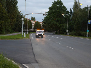 FOTOGALERIE: Začala šestitýdenní uzavírka páteřní silnice v Olomouci