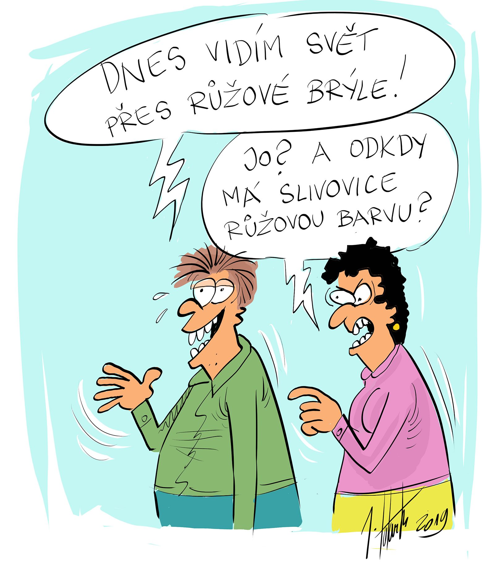 FOTOGALERIE: První v říjnu středa, humoru a legrace je třeba