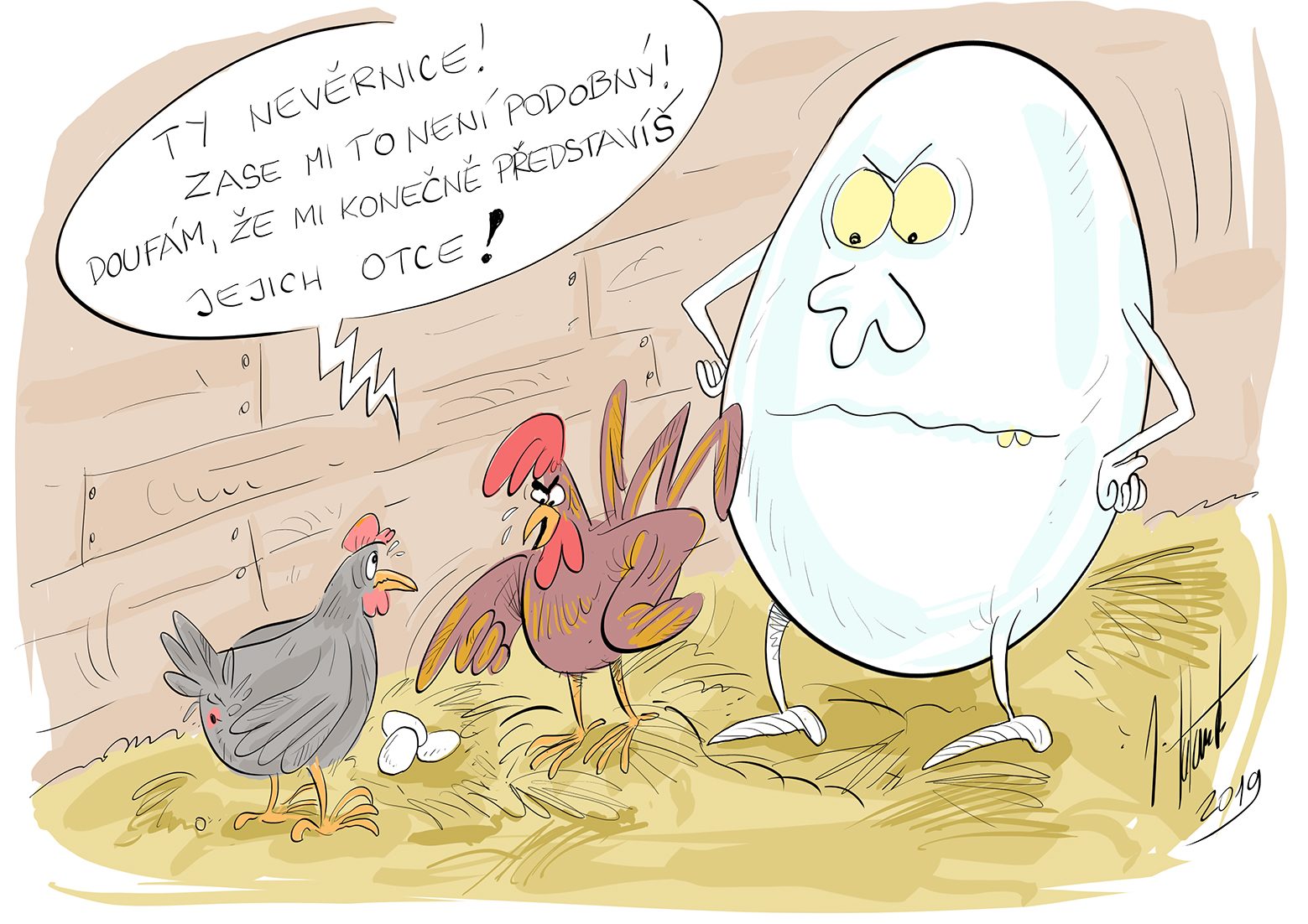FOTOGALERIE: První v říjnu středa, humoru a legrace je třeba