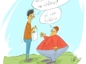 FOTOGALERIE: První v říjnu středa, humoru a legrace je třeba