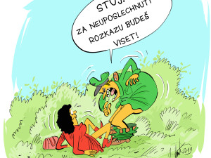 FOTOGALERIE: První v říjnu středa, humoru a legrace je třeba