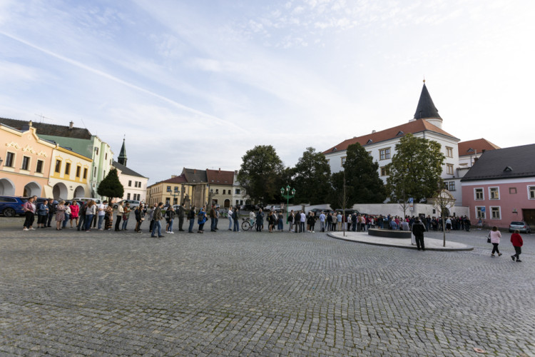 FOTOGALERIE: Slavnostní derniéra výstavy Jan Saudek 88 v přerovské městské galerii