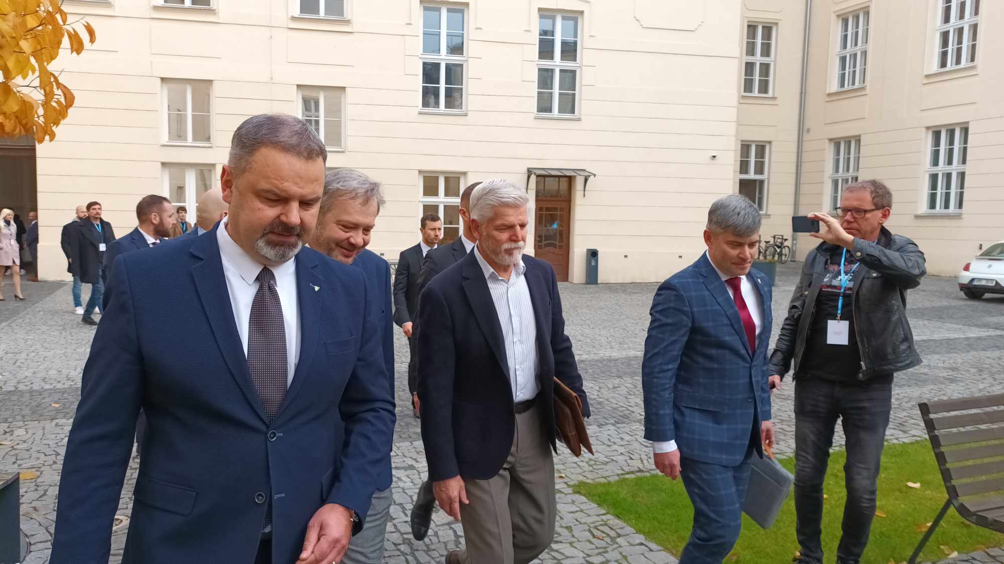 FOTOGALERIE: Prezident Petr Pavel na návštěvě Olomouce