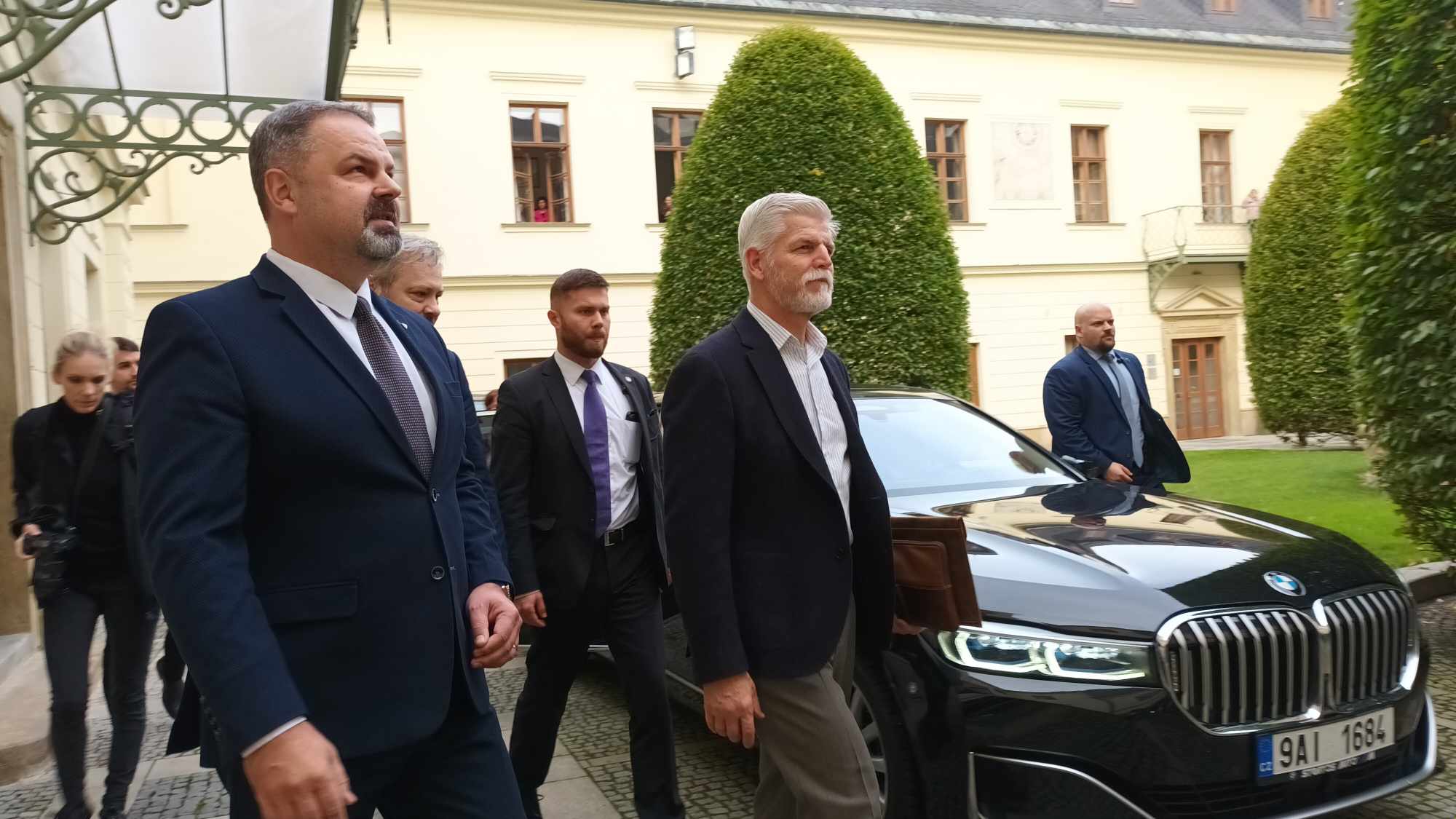 FOTOGALERIE: Prezident Petr Pavel na návštěvě Olomouce