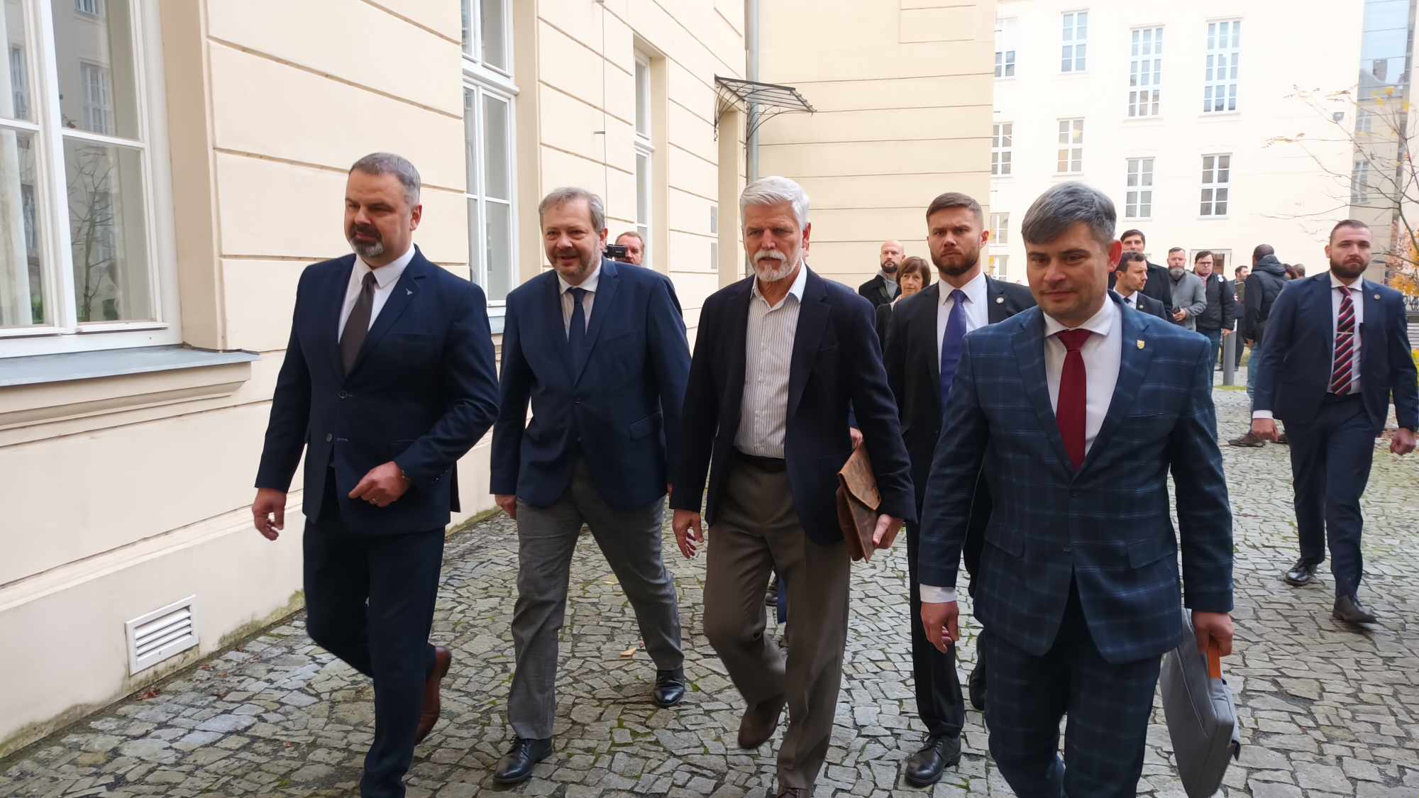 FOTOGALERIE: Prezident Petr Pavel na návštěvě Olomouce