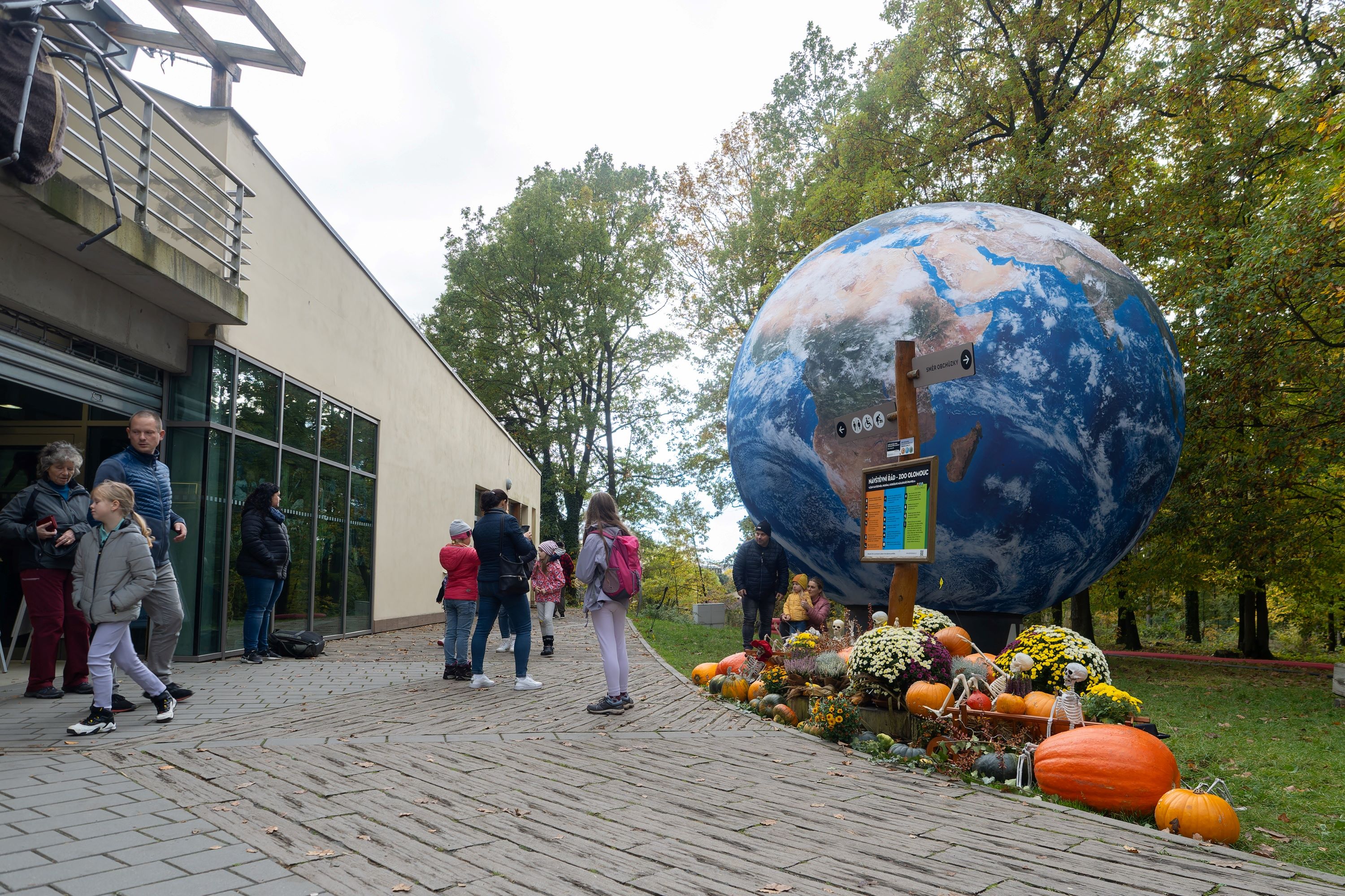 FOTOGALERIE: Strašidla, kam se podíváš. To byla olomoucká zoo