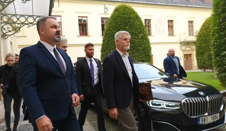 FOTOGALERIE: Prezident Petr Pavel na návštěvě Olomouce