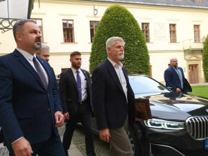 FOTOGALERIE: Prezident Petr Pavel na návštěvě Olomouce