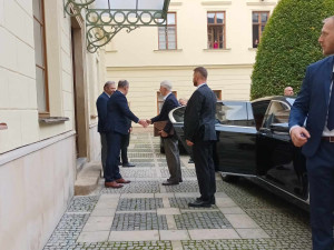 FOTOGALERIE: Prezident Petr Pavel na návštěvě Olomouce