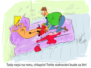 FOTOGALERIE: První v listopadu středa, humoru a legrace je třeba