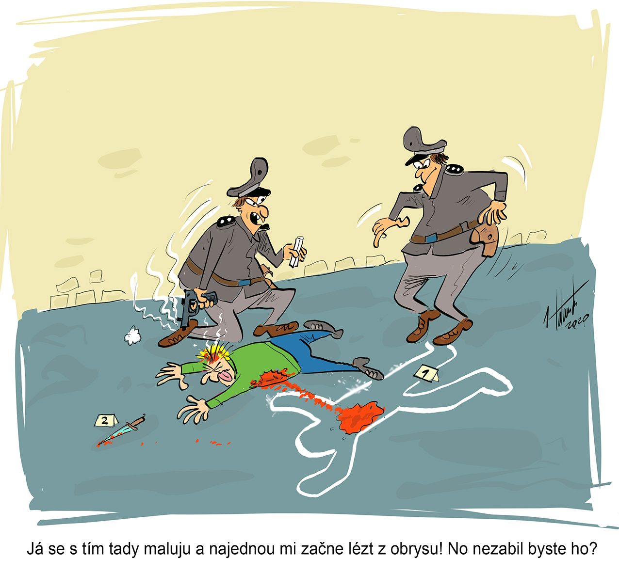 FOTOGALERIE: První v prosinci středa, humoru a legrace je třeba