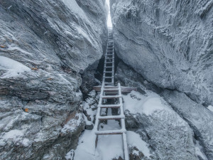 FOTOGALERIE: Zima na Rabštejně je kouzelná