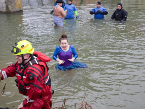 FOTOGALERIE: Otužilce v Přerově sledovaly tisíce lidí