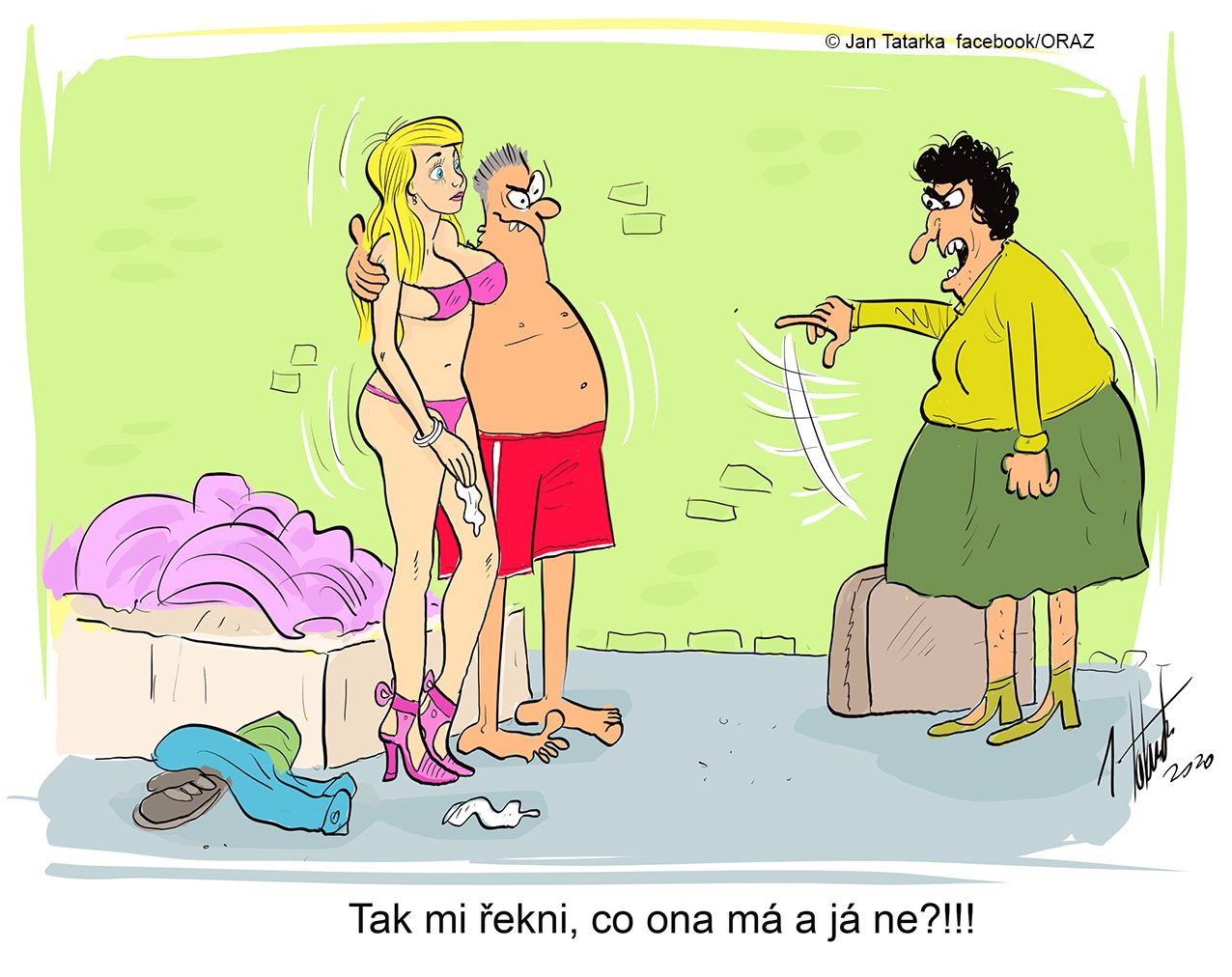 FOTOGALERIE: První v lednu středa, humoru a legrace je třeba