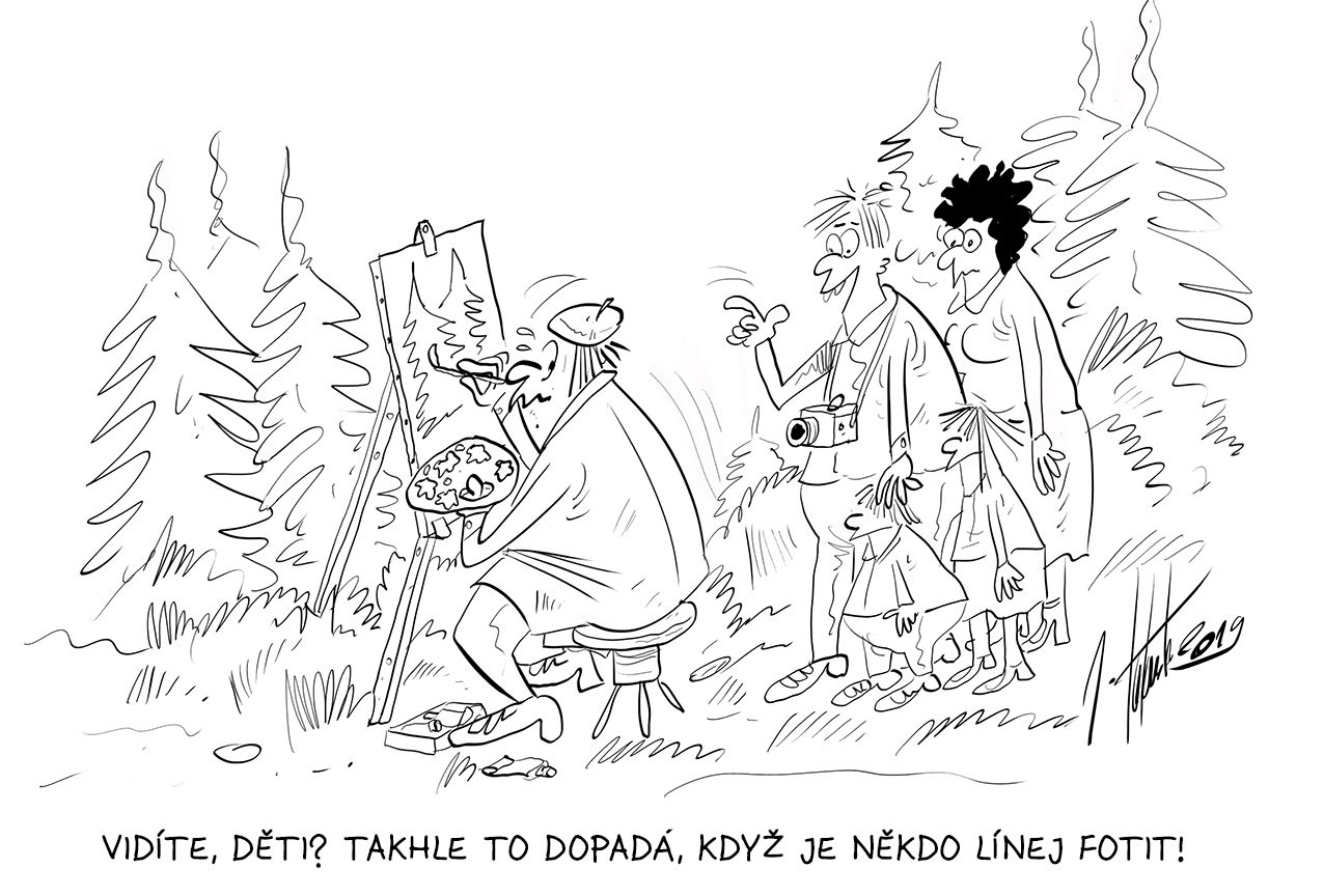 FOTOGALERIE: První v lednu středa, humoru a legrace je třeba