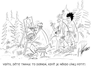 FOTOGALERIE: První v lednu středa, humoru a legrace je třeba