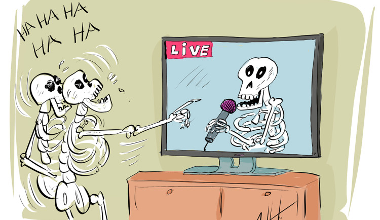 FOTOGALERIE: První v lednu středa, humoru a legrace je třeba