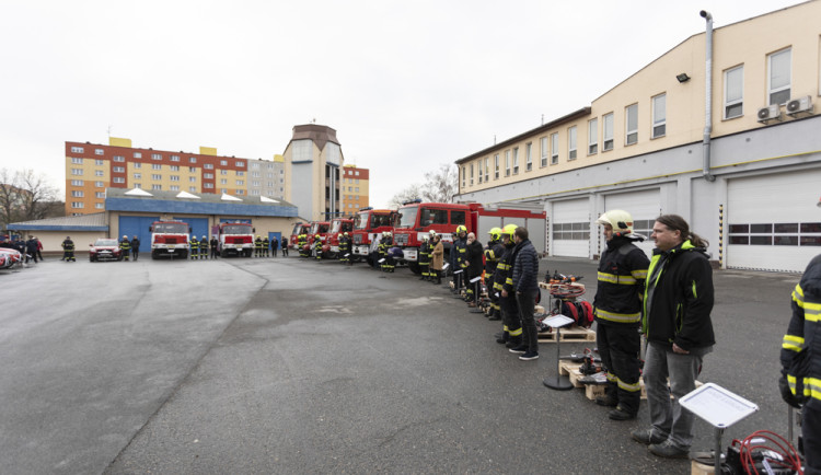 FOTOGALERIE: Hasiči z Olomouckého kraje získali lepší zázemí i techniku