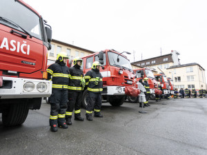 FOTOGALERIE: Hasiči z Olomouckého kraje získali lepší zázemí i techniku