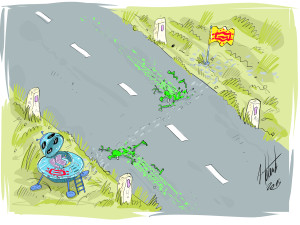 FOTOGALERIE: První v únoru středa, humoru a legrace je třeba