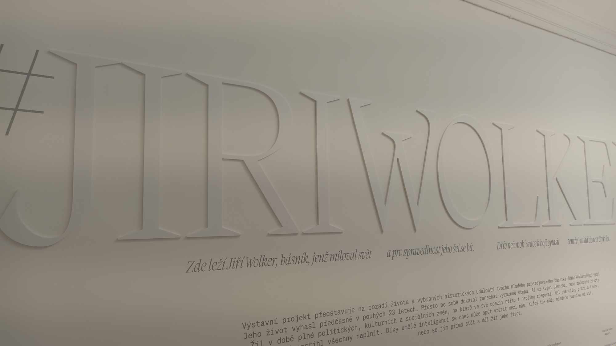 FOTOGALERIE: Jiří Re-Wolker, jeho lásky a umělá inteligence