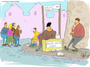 FOTOGALERIE: První v únoru středa, humoru a legrace je třeba