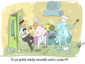 FOTOGALERIE: První v únoru středa, humoru a legrace je třeba