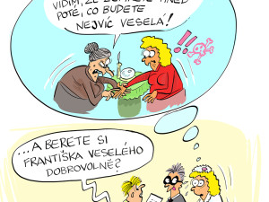 FOTOGALERIE: První v dubnu středa, humoru a legrace je třeba