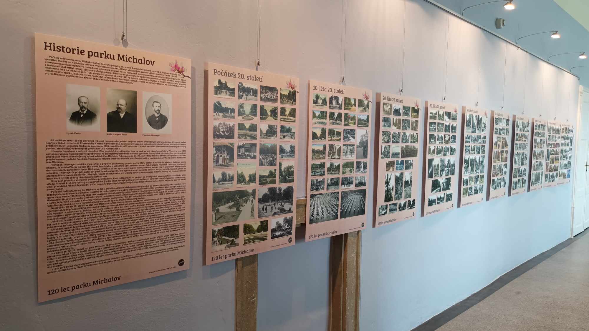 FOTOGALERIE: Kulaté výročí parku Michalov připomínají unikátní historické snímky